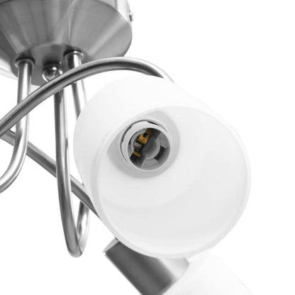 Modern White Ceramic Cone Shades Minimalist Ceiling Light