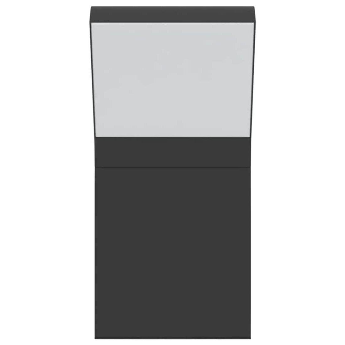 Modern LED Aluminium Black Wall Light Sconce Lighting Fixture